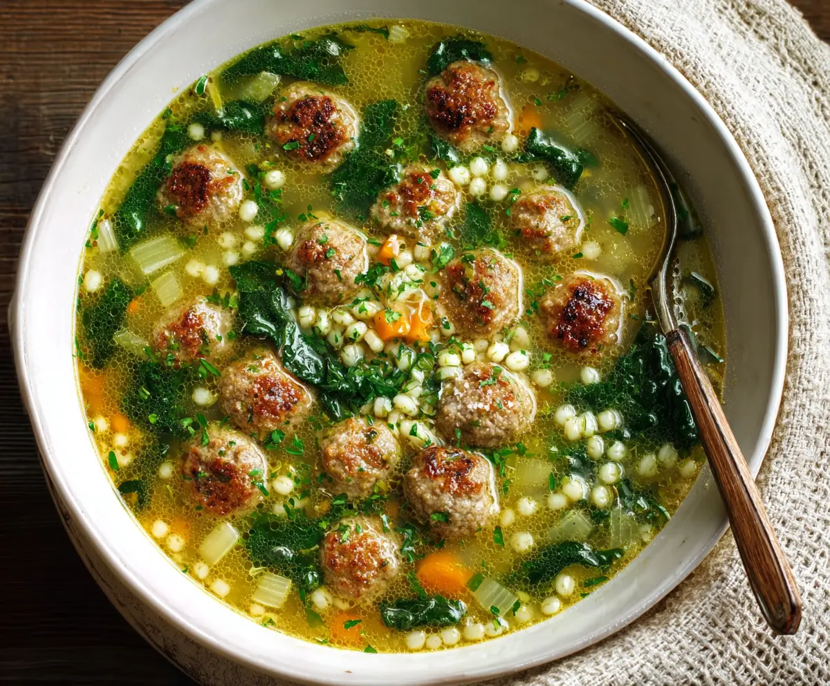 Classic Italian Wedding Soup Recipe