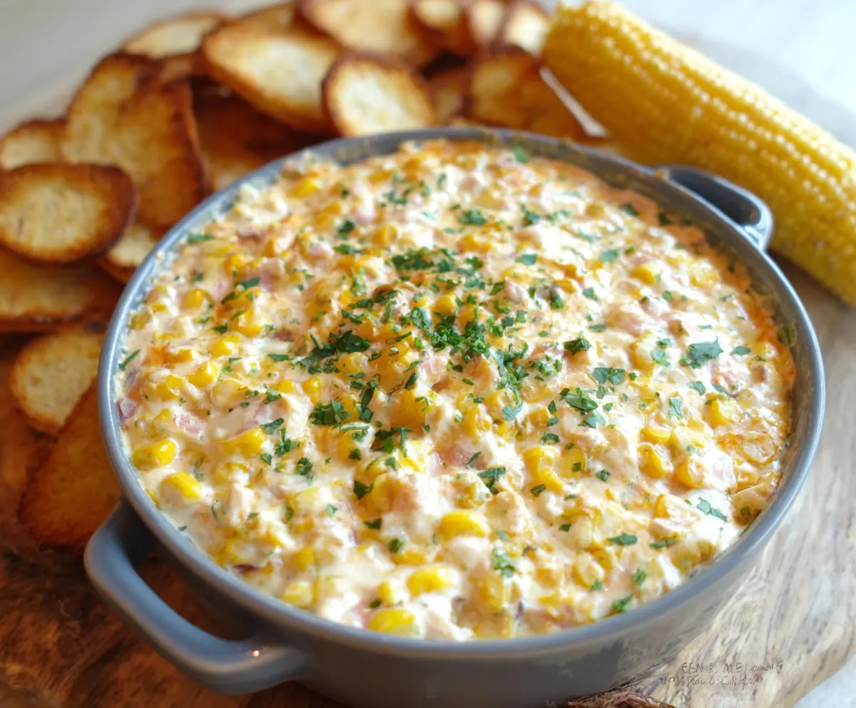 Easy Creamy Corn Dip Recipe
