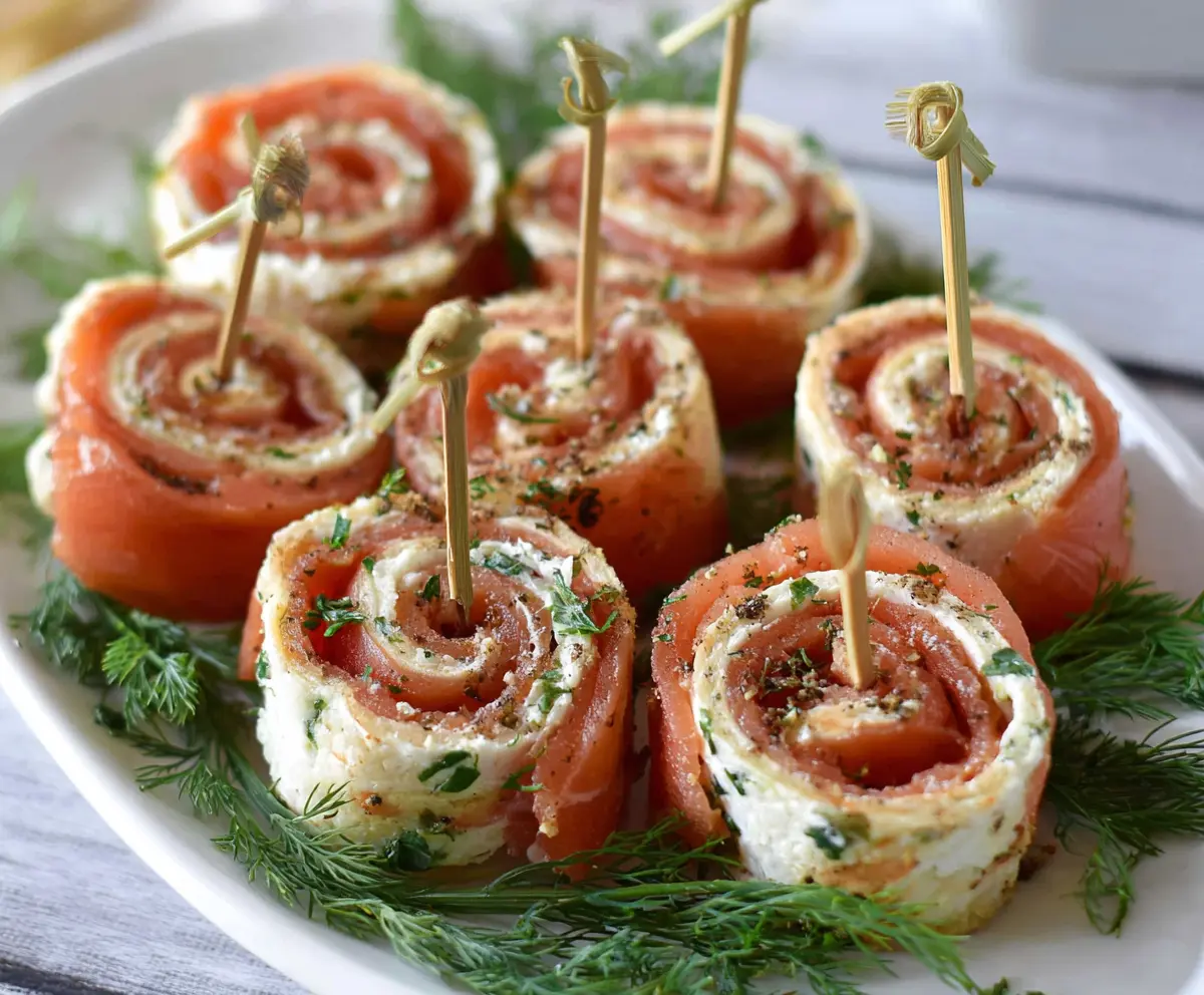 Salmon Pinwheels