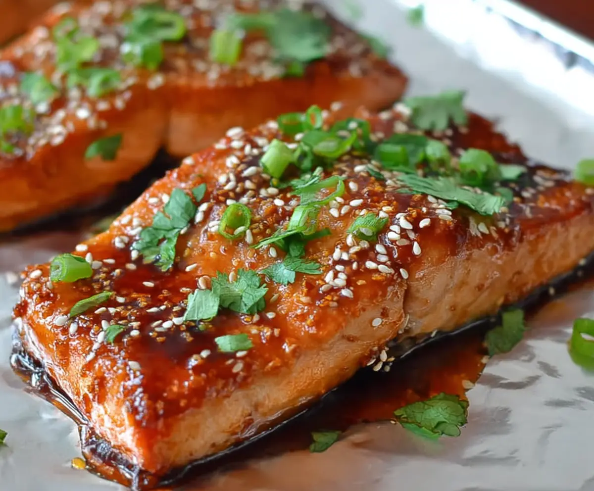 Easy Glazed Teriyaki Salmon