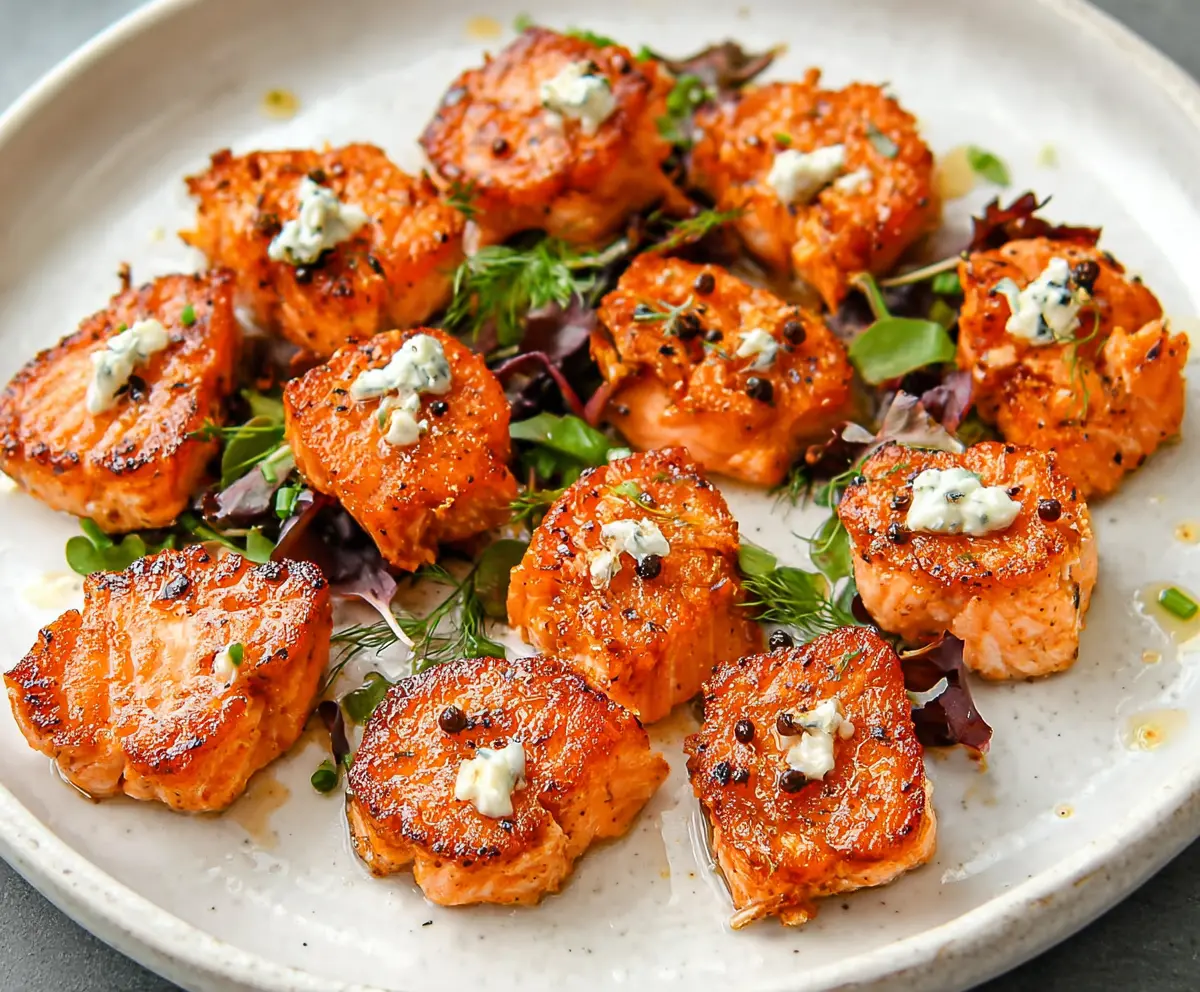 Quick Flavorful Salmon Bites Recipe