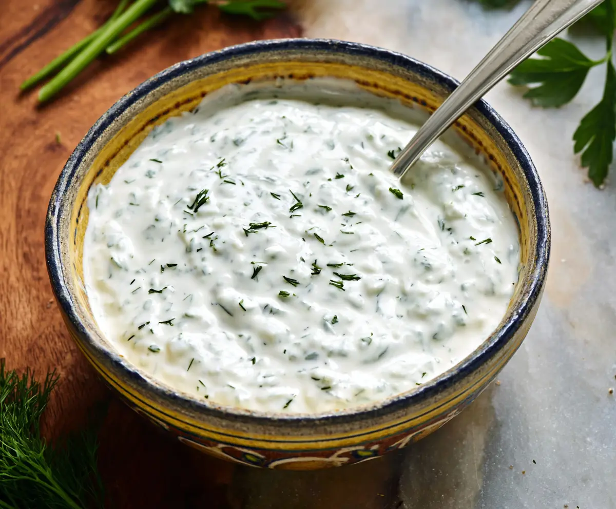 Creamy Greek Yogurt Ranch Dip
