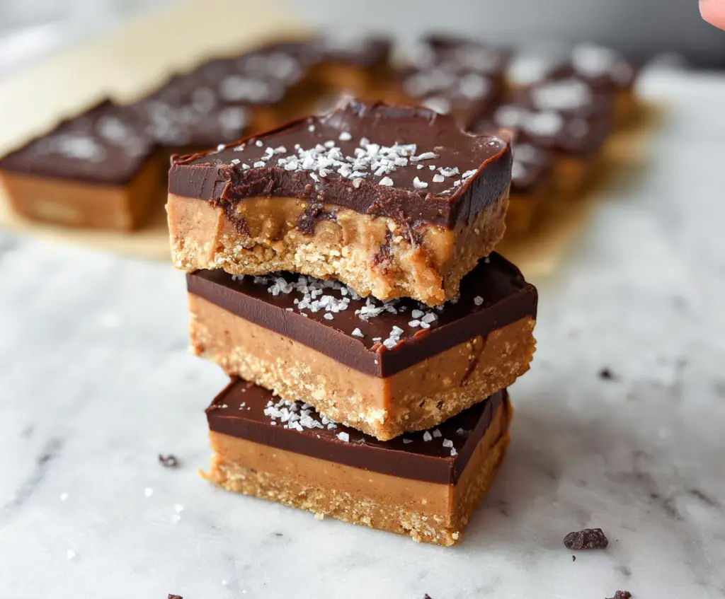 Healthy No Bake Cookie Dough Bars (Gluten-Free, Vegan)