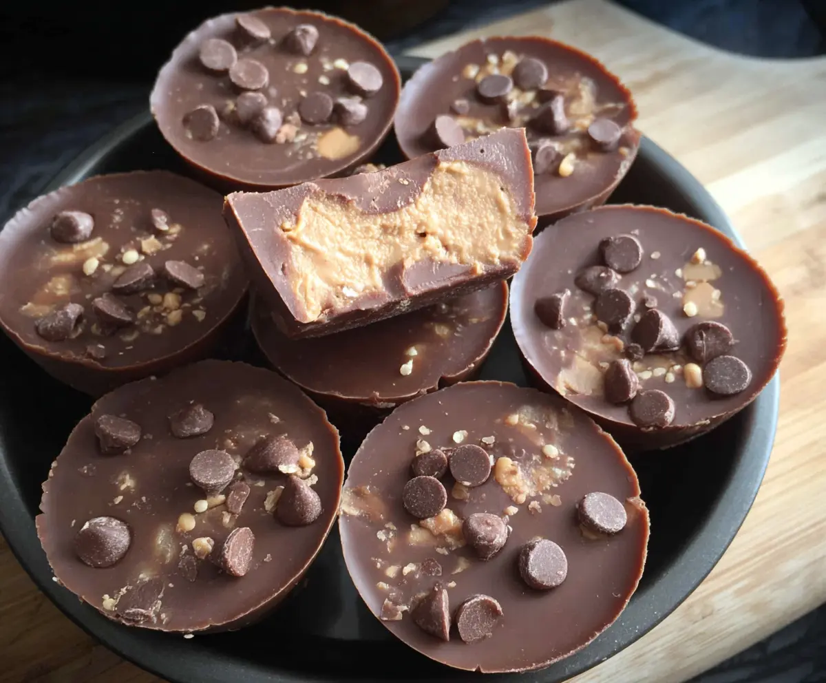 Keto Peanut Butter Chocolate Fat Bombs