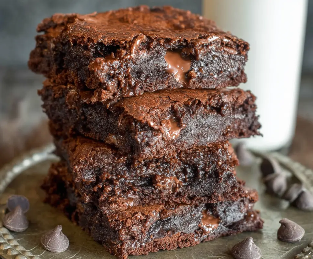 Low Calorie Greek Yogurt Brownies