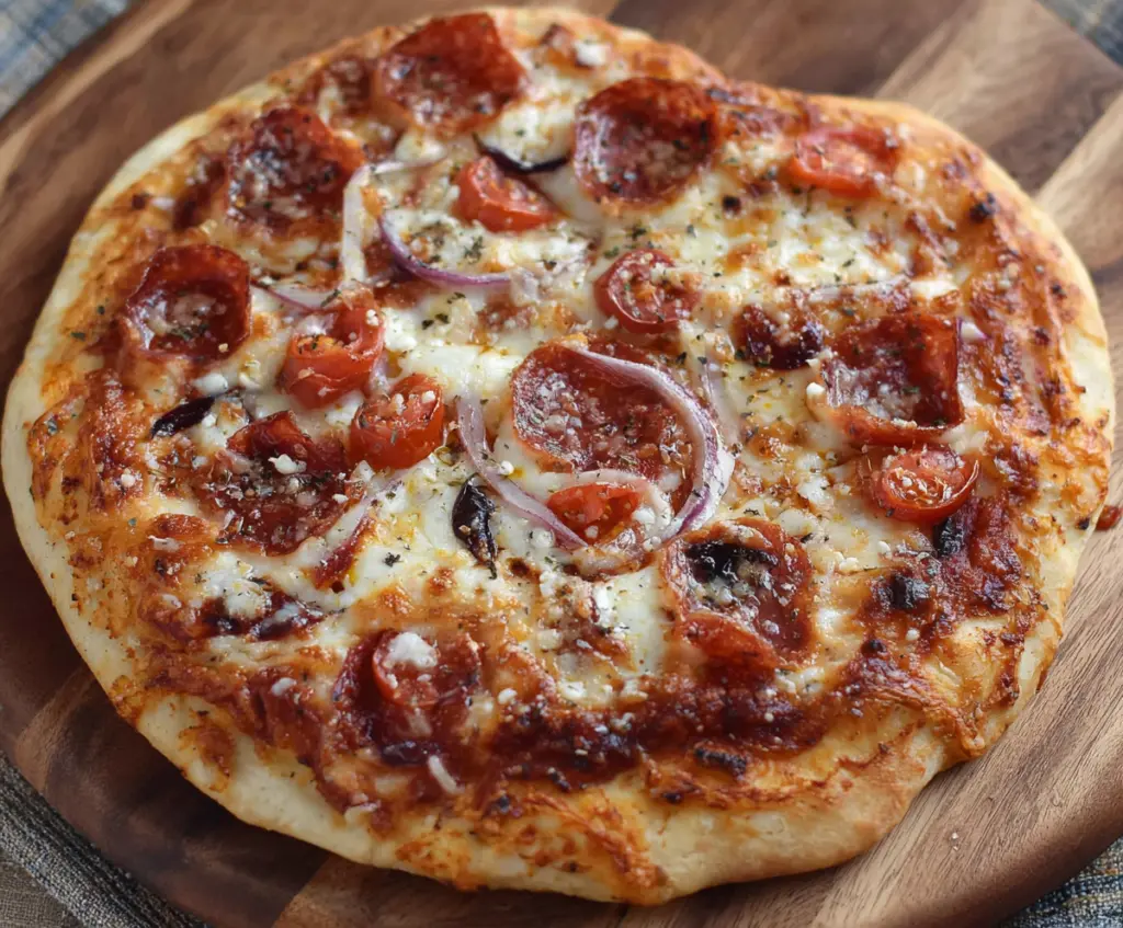Low Calorie Greek Yogurt Pizza Dough