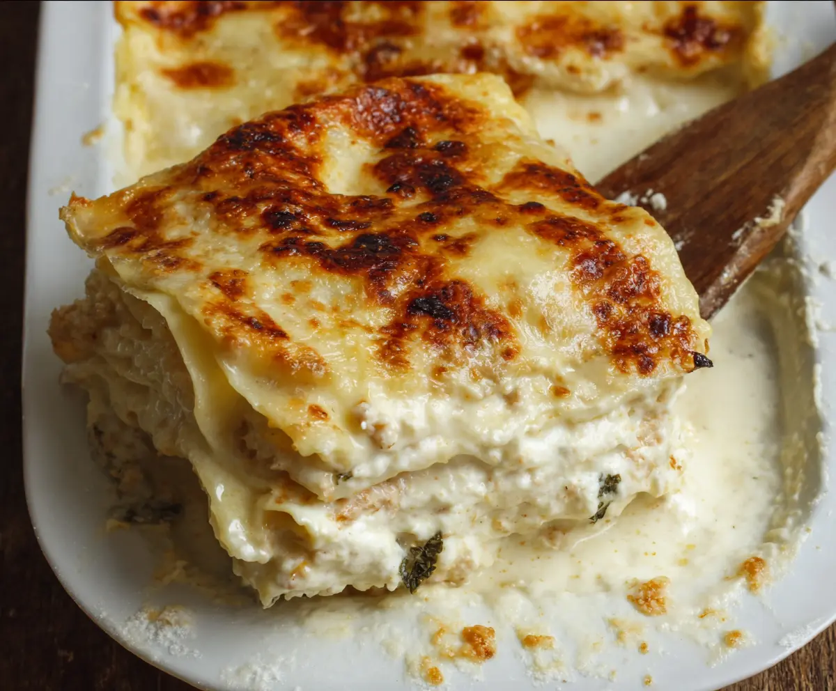 Perfect Creamy White Lasagna