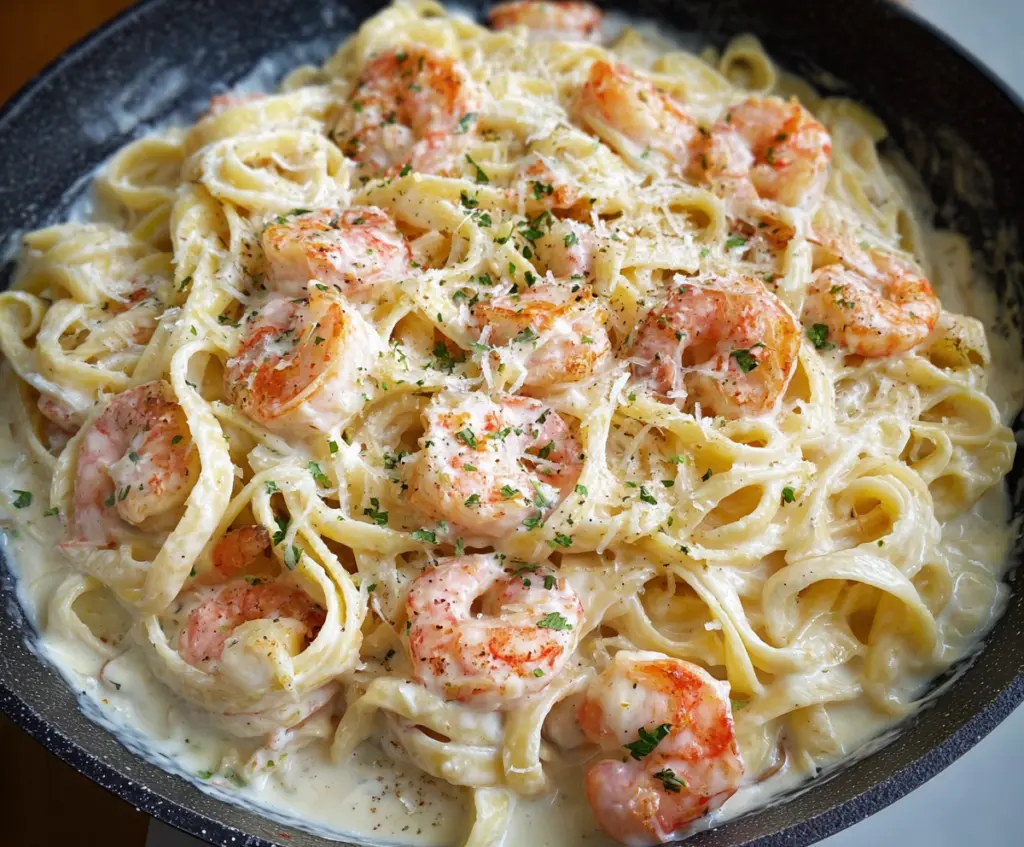 Shrimp Alfredo