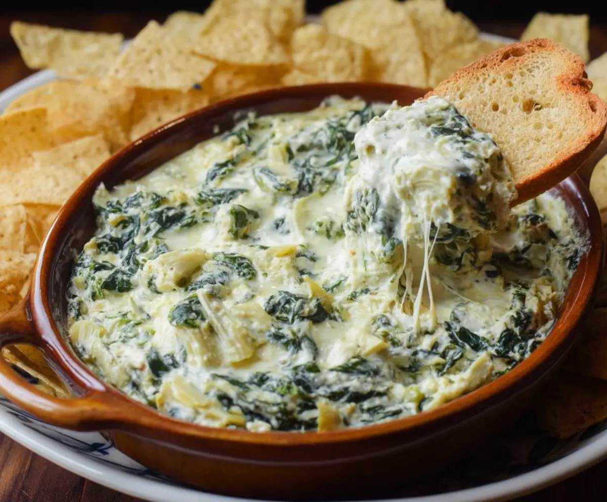 Creamy Spinach Artichoke Dip