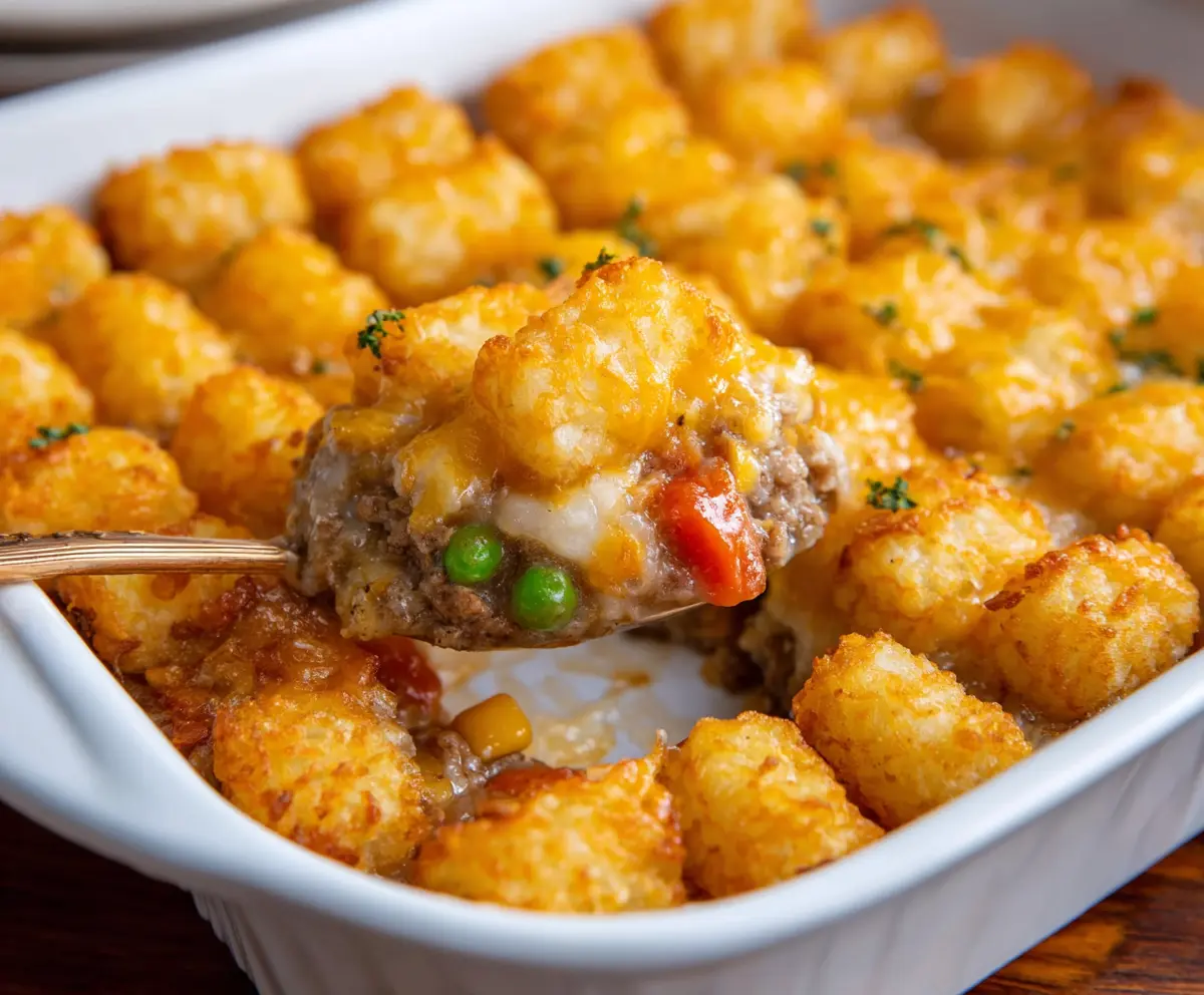 Easy Tater Tot Casserole