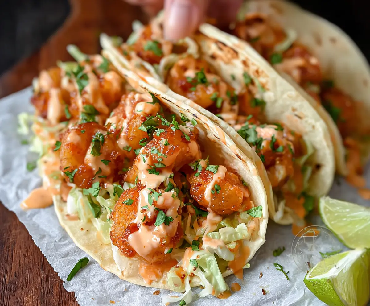 Best Bang Bang Shrimp Tacos Recipe