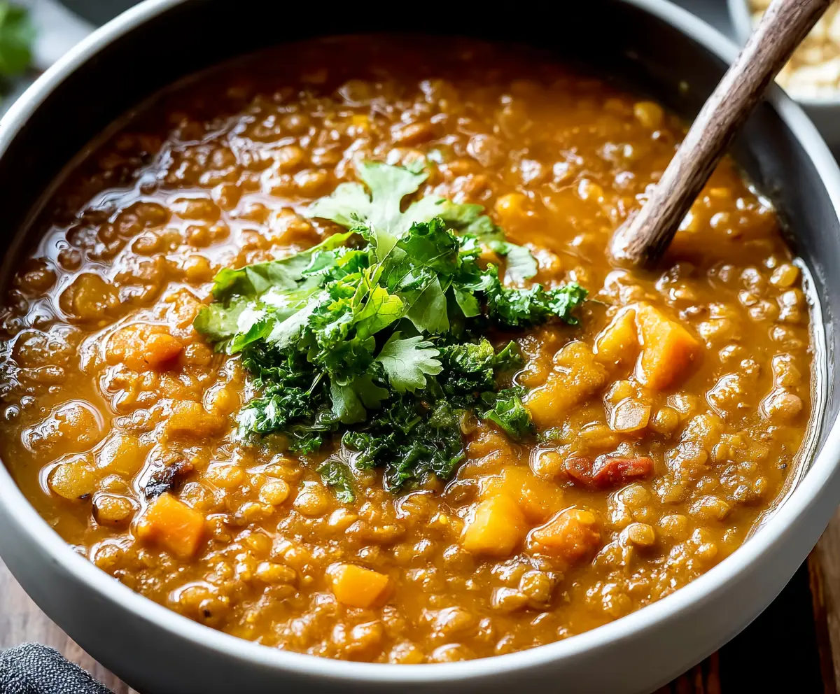 Warm Lentil Soup Recipe