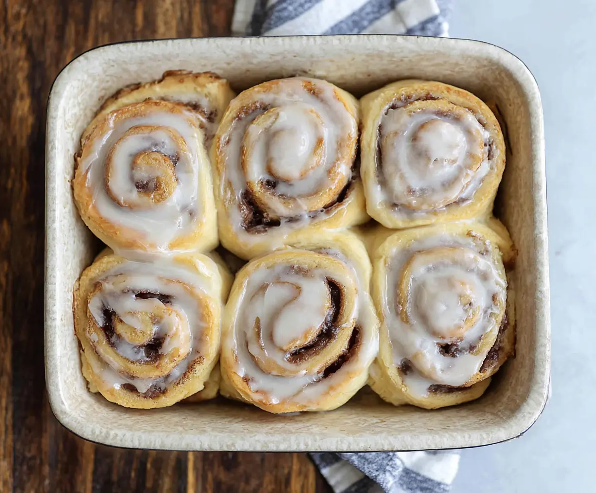 Quick Sourdough Cinnamon Rolls in 30 Min