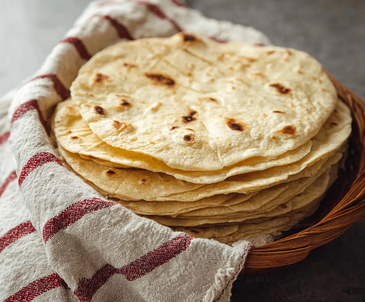 Easy 4-Ingredient Sourdough Tortillas