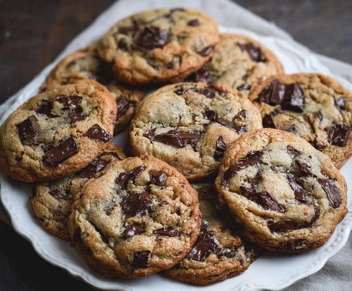 Easy Sourdough Chocolate Chip Cookies
