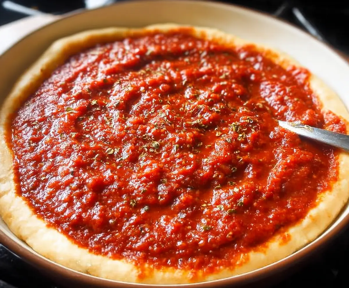 Easy Homemade Pizza Sauce Recipe