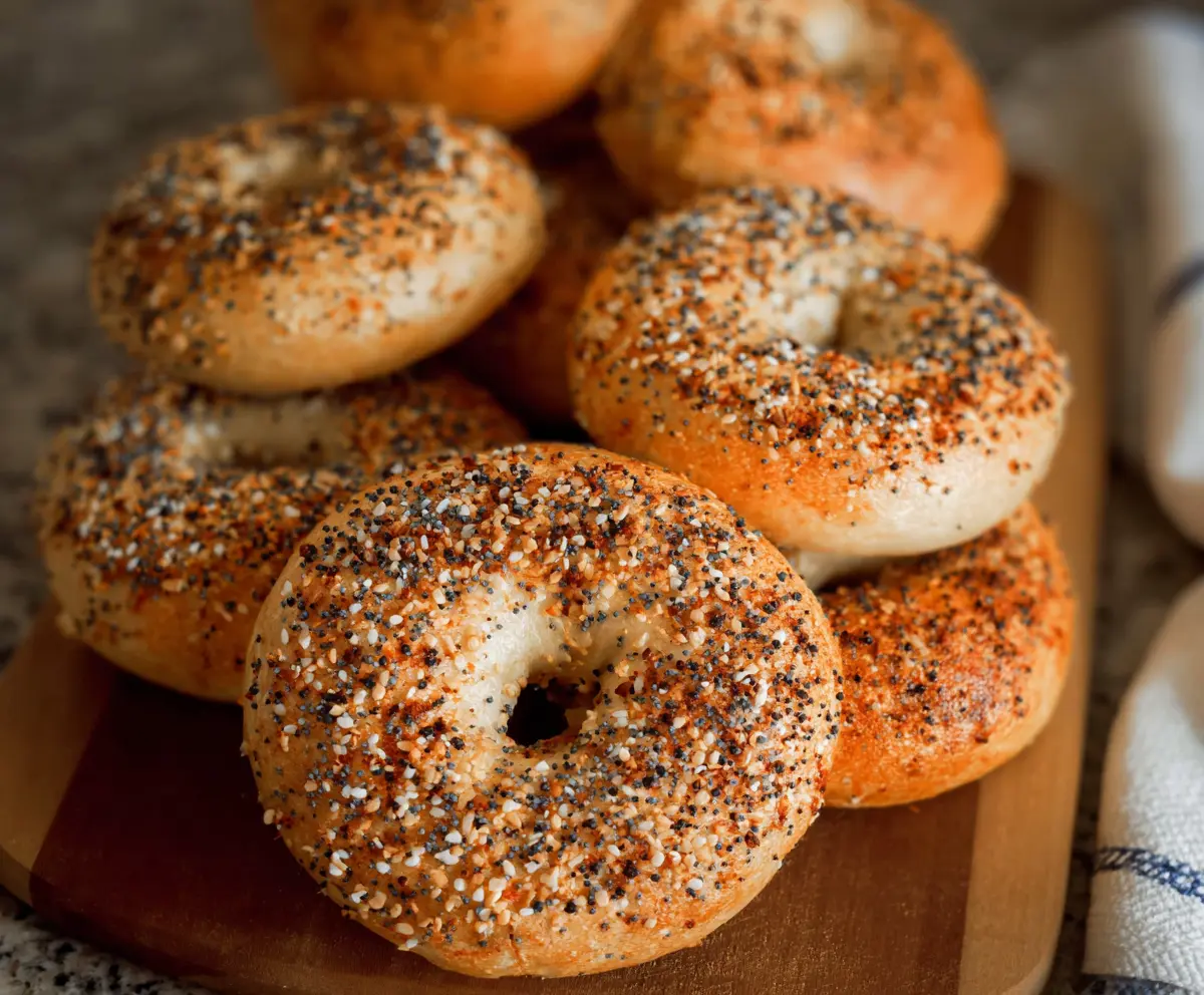 Easy Homemade Sourdough Bagels