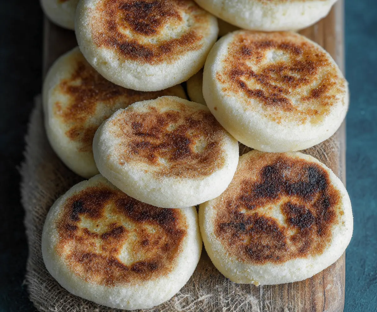 Easy Sourdough Discard English Muffins