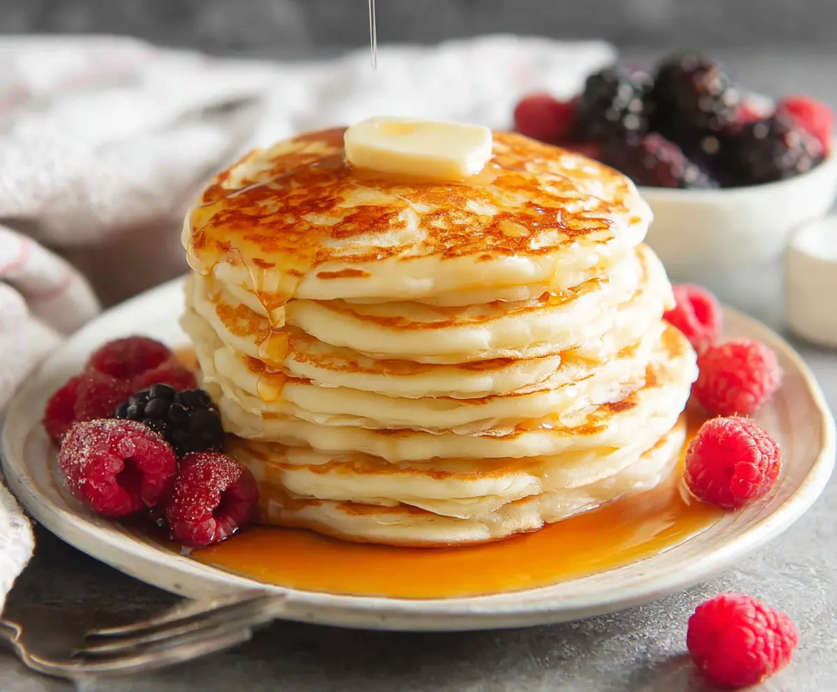 Fluffy Sourdough Discard Pancakes